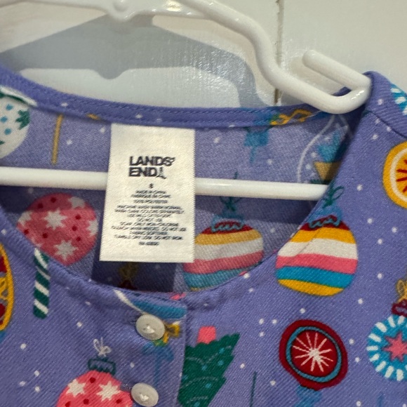 Girls Lands End Night Gowns size 4 and 8 - Picture 3 of 4